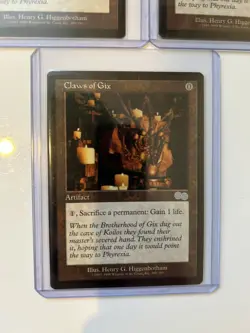 Claws of Gix Urza's Saga EX/LP - 3x Available #290 MTG Magic the Gathering - Image 5
