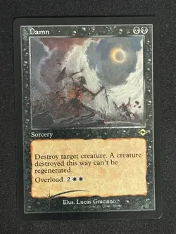 1x MTG Damn (Retro Frame) (Foil Etched) - Modern Horizons 2 (MH2) #396 - Magic - Image 1