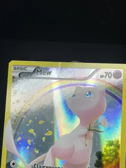 Pokemon Mew XY110 XY Promo Holo Basic English Card 70HP Psychic TCG - Image 3