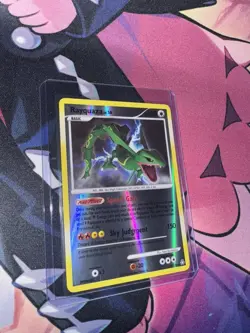 *2008 VINTAGE Pokemon TCG Rayquaza 14/146 Reverse Holo MP Legends Awakened* - Image 1
