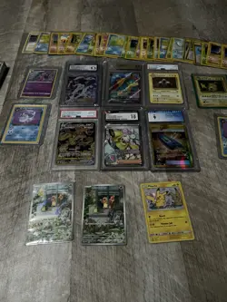 Pokemon Tag Collection Lot With Graded Singles And Vintage - Image 2