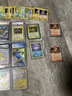 Pokemon Tag Collection Lot With Graded Singles And Vintage - Image 3