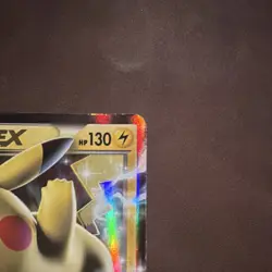 Pokemon TCG Pikachu EX XY174 XY Promos Promo Holo 130HP Card - Image 3