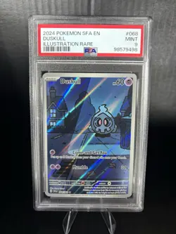 Pokemon Duskull 068/064 Sv: Shrouded Fable Illustration Rare Holo PSA 9 - Image 1