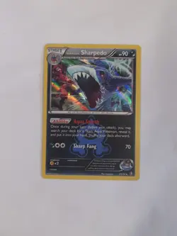 Pokemon TCG - Team Aqua's Sharpedo - 21/34 - Double Crisis - MP Holo Rare (2015) - Image 1