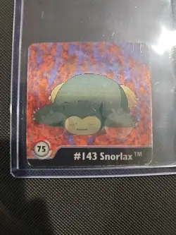 Pokemon 1999 Action Flipz Series One Snorlax #75 - Image 1