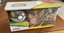 Pokemon 2 Pack Poke Ball Tin & Collectors Chest Box TCG Fall 2021 Black & Gold - Image 2