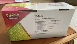 Pokemon 2 Pack Poke Ball Tin & Collectors Chest Box TCG Fall 2021 Black & Gold - Image 3