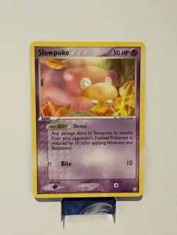 Slowpoke Pokemon Card 76/109 EX Team Rocket Returns common non-holo NM - Image 1