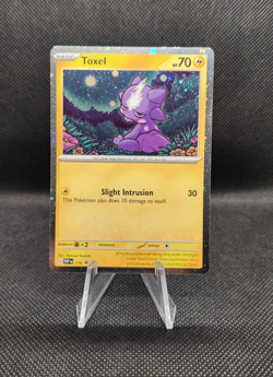 Pokemon TCG Toxel SVP 119 Cosmos Holo w Swirl NM/M (A) - Image 1