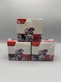 Pokemon Destined Rivals Full Booster Box (36 Packs) x 3 Brand New Sealed - Image 1