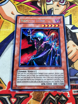 Vampire Lord dcr-000 Unltd Ed (NM+) Secret Rare Yu-Gi-Oh! - Image 1
