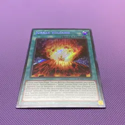 Yu-Gi-Oh! Jurrac Volcano BLMM-EN019 Secret Rare Near Mint 1st Edition - Image 2