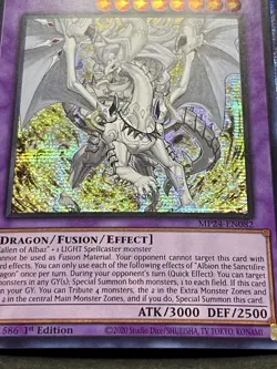 Albion The Sanctifire Dragon + Spirit With Eyes Of Blue + Mysterion | YuGiOh! - Image 4