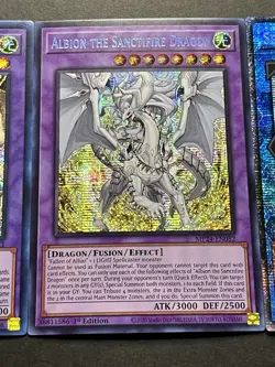 Albion The Sanctifire Dragon + Spirit With Eyes Of Blue + Mysterion | YuGiOh! - Image 5