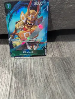 One Piece Kikunojo SR EB04-012 (Alternate Art) The Azure Sea's Seven Foil NM/M - Image 3