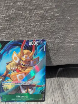 One Piece Kikunojo SR EB04-012 (Alternate Art) The Azure Sea's Seven Foil NM/M - Image 4