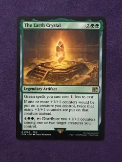 MTG Magic the Gathering The Earth Crystal (184/764) Final Fantasy FIN - Image 1