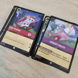 Lorcana TCG Bulk Lot 100 Random Cards Common Uncommon Super Rare Legendary Holos - Image 2