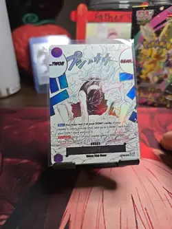 One Piece Gear Two Alternate Art OP11-080 a Fist of Divine Speed Foil Luffy - Image 1