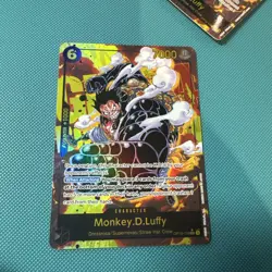 One Piece TCG Monkey.D.Luffy Secret Rare Card OP10-118 Alt Art English A - Image 1