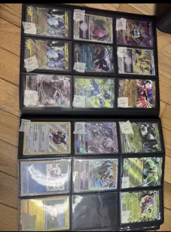 pokemon binder collection 349 cards total 40 pages All Different Some Multis - Image 2
