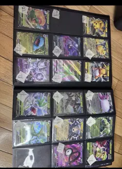 pokemon binder collection 349 cards total 40 pages All Different Some Multis - Image 3