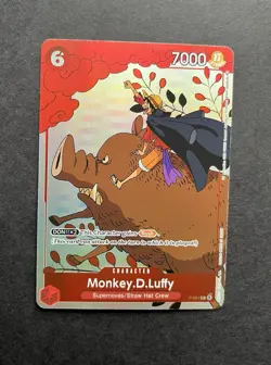 Monkey.D.Luffy (Gift Collection 2023) P-001 One Piece Promotion Cards Foil - Image 1