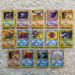 Pokemon Cards Lot Of 31 Fossil Set Mixed Lot 2 Holos - Image 2
