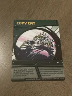 Bakugan Series 2 - 12/15A Green Ability Card - Copy Cat - Image 1