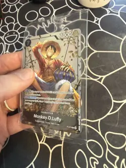 Monkey.D.Luffy (Tin Pack Set Vol. 2) P-075 One Piece Promotion Card Foil SEALED - Image 3