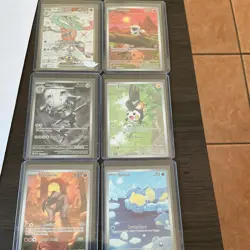 Pokemon TCG 6-Card Lot Grimmsnarl Leipard Steelix Emolga Terrakion - Image 1