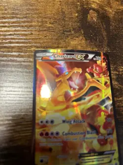 Pokemon TCG Charizard-EX XY121 Holo Promo Card HP - Image 2