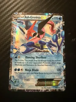 Pokemon TCG Ash-Greninja EX Promos XY133 Holo Promo Card - Image 1