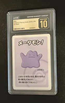 CGC Pristine 10 Ditto Old Maid Playing Card (Japanese) 2019 - Image 1