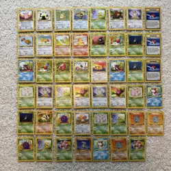 Pokemon Cards Lot Of 45+ Jungle Set, Mixed Lot 2 Holos, French 1st edition - Image 1