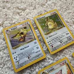Pokemon Cards Lot Of 45+ Jungle Set, Mixed Lot 2 Holos, French 1st edition - Image 3