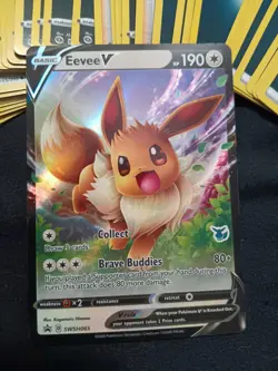 Pokemon Battle Academy Black Star Promo Ultra Eevee V 60 Card Deck 2022 - Image 2