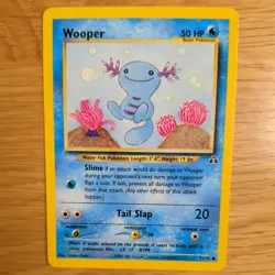 WOOPER 71/75 POKEMON CARD (NEO DISCOVERY SET) - Image 1