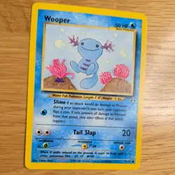 WOOPER 71/75 POKEMON CARD (NEO DISCOVERY SET) - Image 3