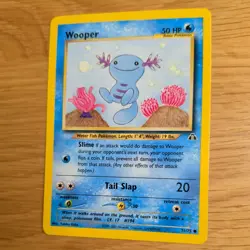 WOOPER 71/75 POKEMON CARD (NEO DISCOVERY SET) - Image 4