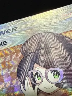 Pokemon Card Wicke 147/147 Burning Shadows Full Art Trainer Rare Played - Image 4