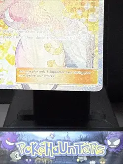 Pokemon Card Wicke 147/147 Burning Shadows Full Art Trainer Rare Played - Image 5