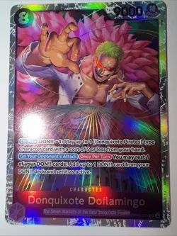Donquixote Doflamingo OP10-071 Foil Special Power Bandai One Piece CCG Card - Image 2