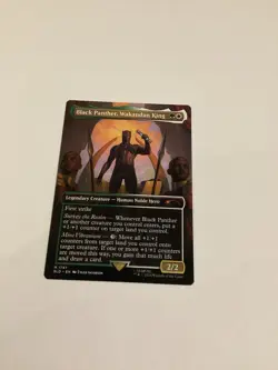 Black Panther, Wakandan King Nm Secret Lair Drop Magic The Gathering - Image 1