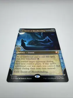 Secret of Bloodbending (Showcase) Avatar: The Last Airbender Foil MTG - M/NM - Image 3