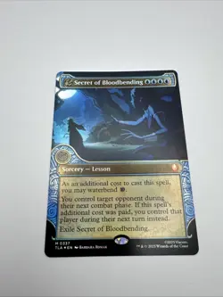 Secret of Bloodbending (Showcase) Avatar: The Last Airbender Foil MTG - M/NM - Image 4
