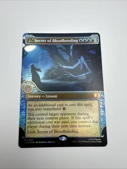 Secret of Bloodbending (Showcase) Avatar: The Last Airbender Foil MTG - M/NM - Image 5