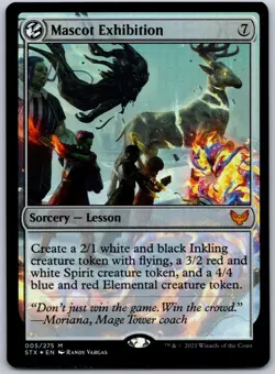 Mascot Exhibition Foil M Strixhaven: School of Mages 5 NM - Image 1