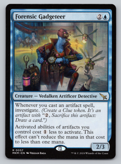 Forensic Gadgeteer - Murders at Karlov Manor MTG - Image 1